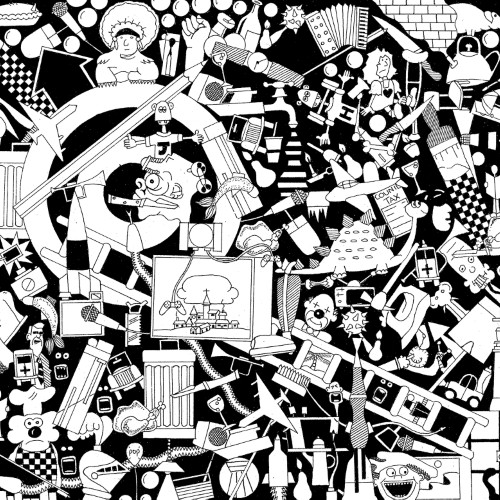 Cat — pen drawing by Anarchy Arch